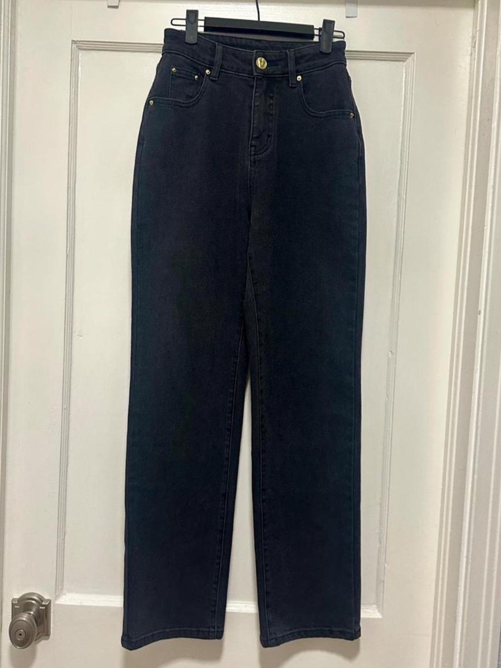 Xs Sample Fashion Brand Company Black Nap Jeans